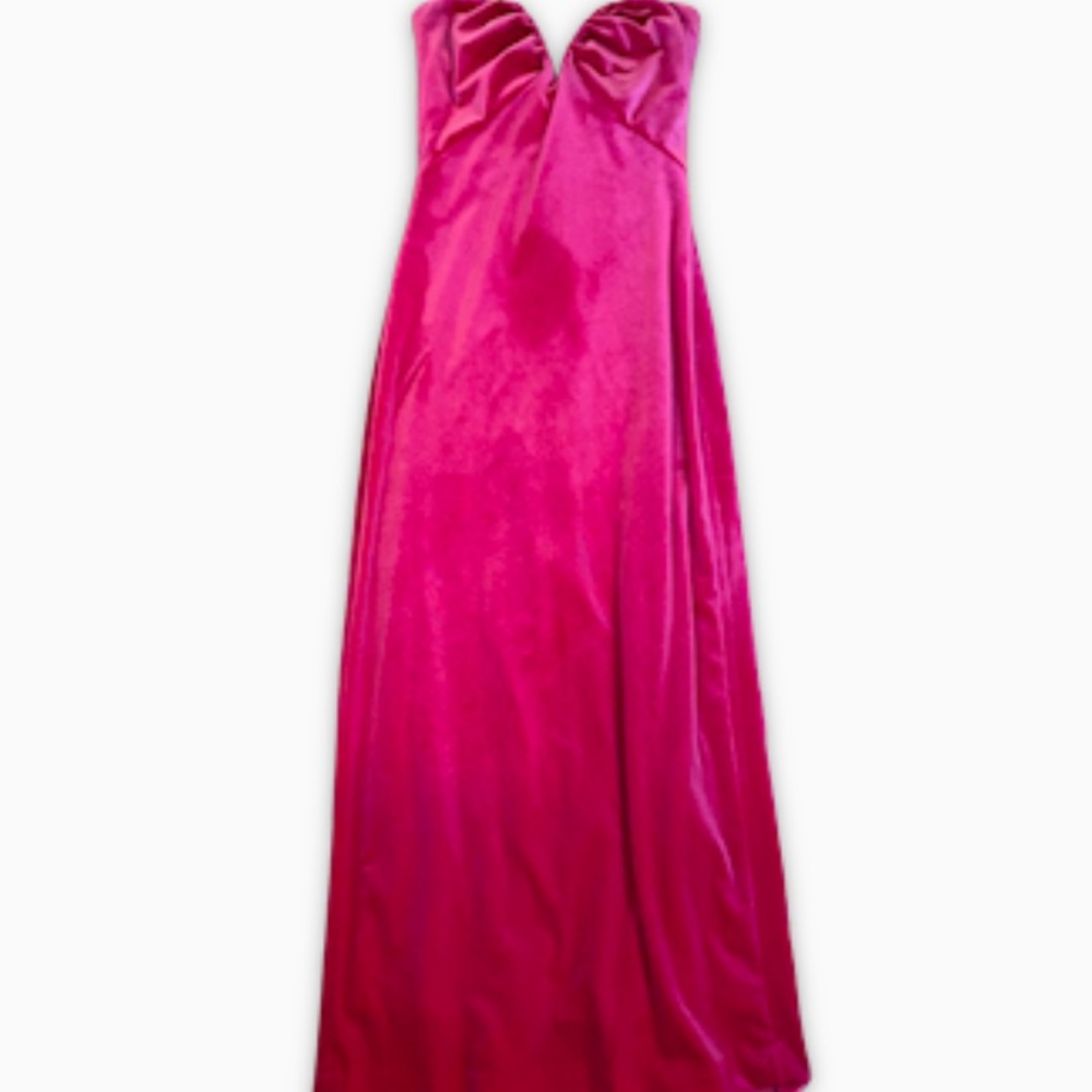 Women’s maxi zara velvet dress